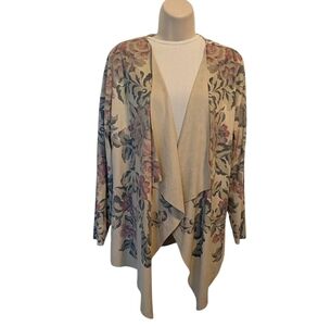 Soft Surroundings Cream Knit Top